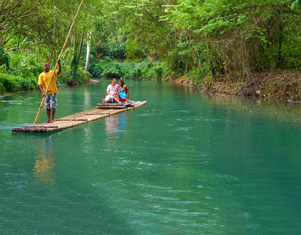 Jamaican countryside villages and lush hills on a sightseeing shore excursion for cruise passengers from Falmouth Jamaica